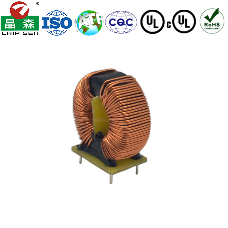 T106立式插件2+2pin磁環(huán)共模電感